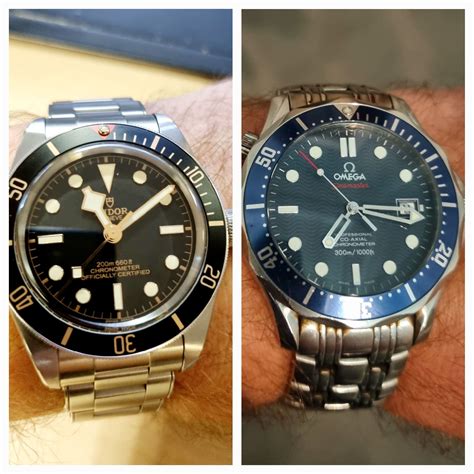 tudor black bay 58 vs omega seamaster 300m|Omega Seamaster vs black bay 58.